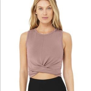 2 for 1! Alo Yoga Cover Tanks in Lavender & Mauve, XS